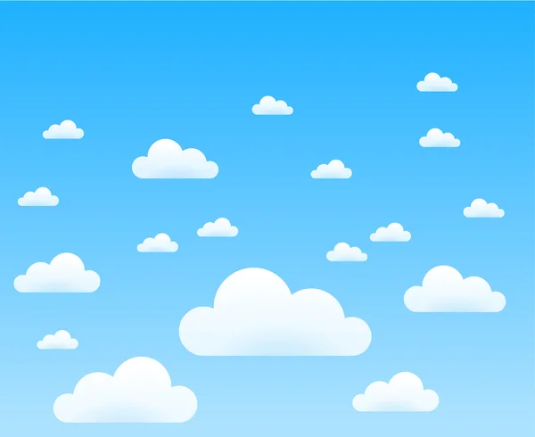 Archiviazione cloud — Vettoriale Stock