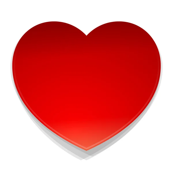 Simbolo del cuore vettoriale — Vettoriale Stock