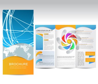 Vector Brochure clipart