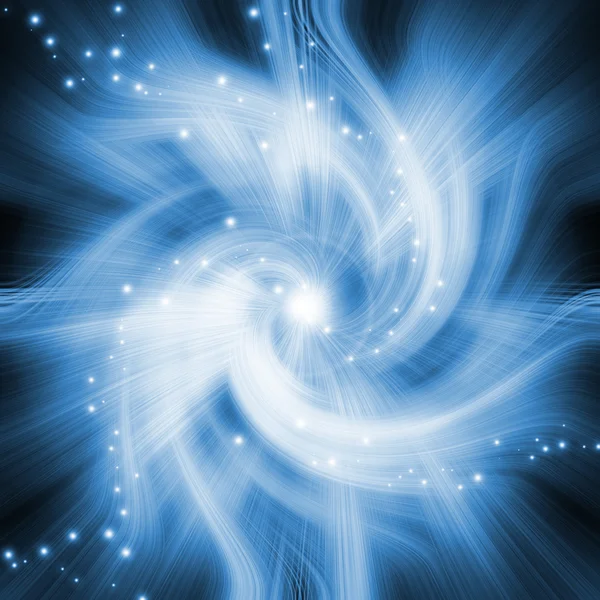 Abstrakte blaue Energie Hintergrund — Stockfoto