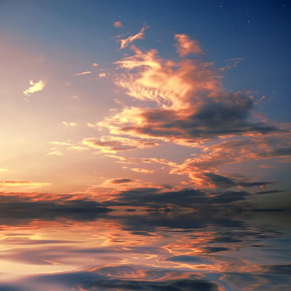 Himmel und Wasser — Stockfoto