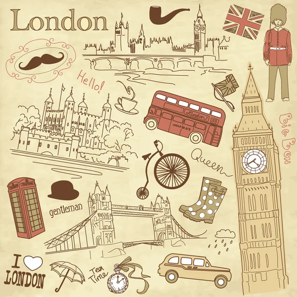 LONDRES — Vector de stock