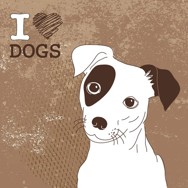 Jack Russell Terrier — Stockvektor