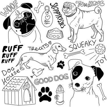 I love Dogs! clipart