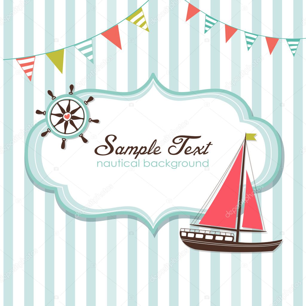 Summer is here! Nautical card