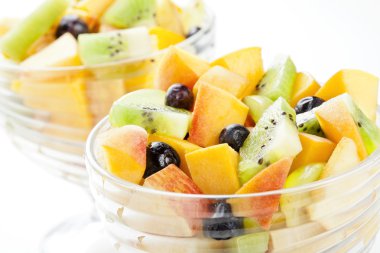 Bowls Of Fruit Salad clipart