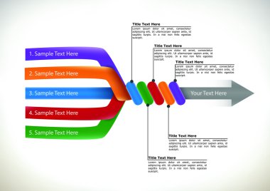 Presentation Flow Chart clipart