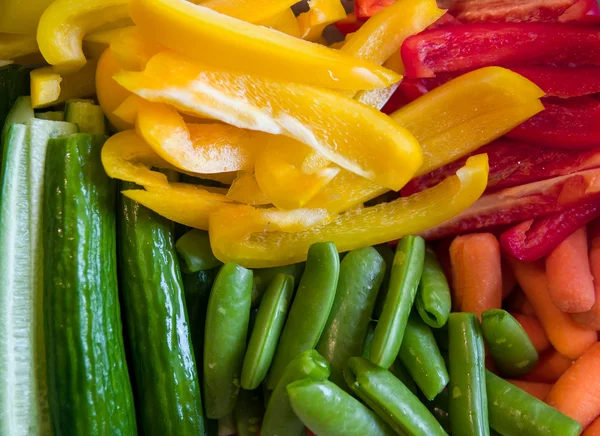 stock image Cut vegetables