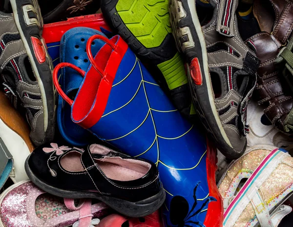 Boty, obuv, sandály — Stock fotografie