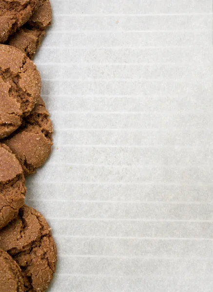 쿠키 베이킹 배경 — 스톡 사진