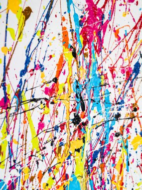 Paint splatter clipart