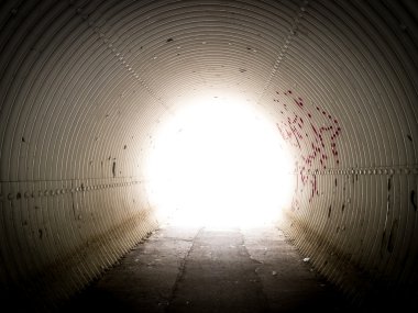 Light at the end of the tunnel clipart