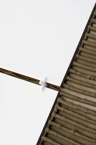 Podłogi, zaprawy dachówki — Zdjęcie stockowe