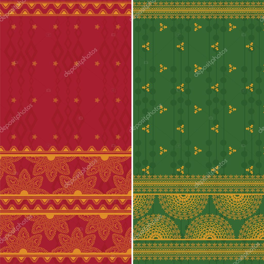 How to draw an easy flower saree border design for hand embroidery | Pencil  | Border design, Hand embroidery, Saree border