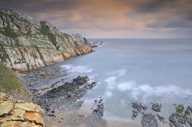 günbatımı Coast.