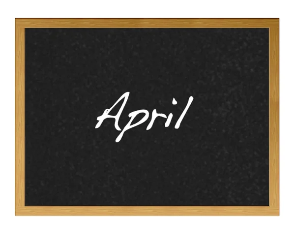 April. — Stockfoto