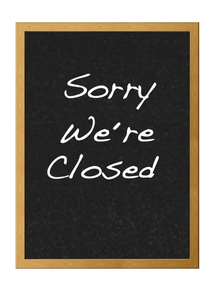 Closed. — Stock Photo, Image