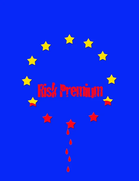 Risk premium. — Stock Photo, Image