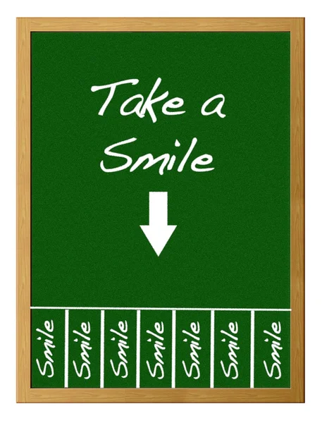 Take a smile. — Stock Photo, Image