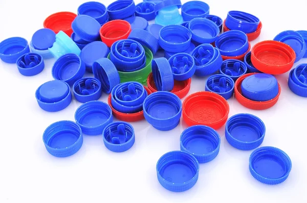 Recyklaci plastů. — Stock fotografie