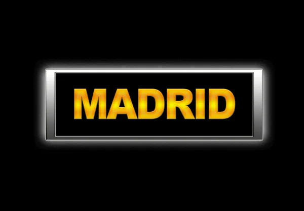 Madrid. . — Fotografia de Stock