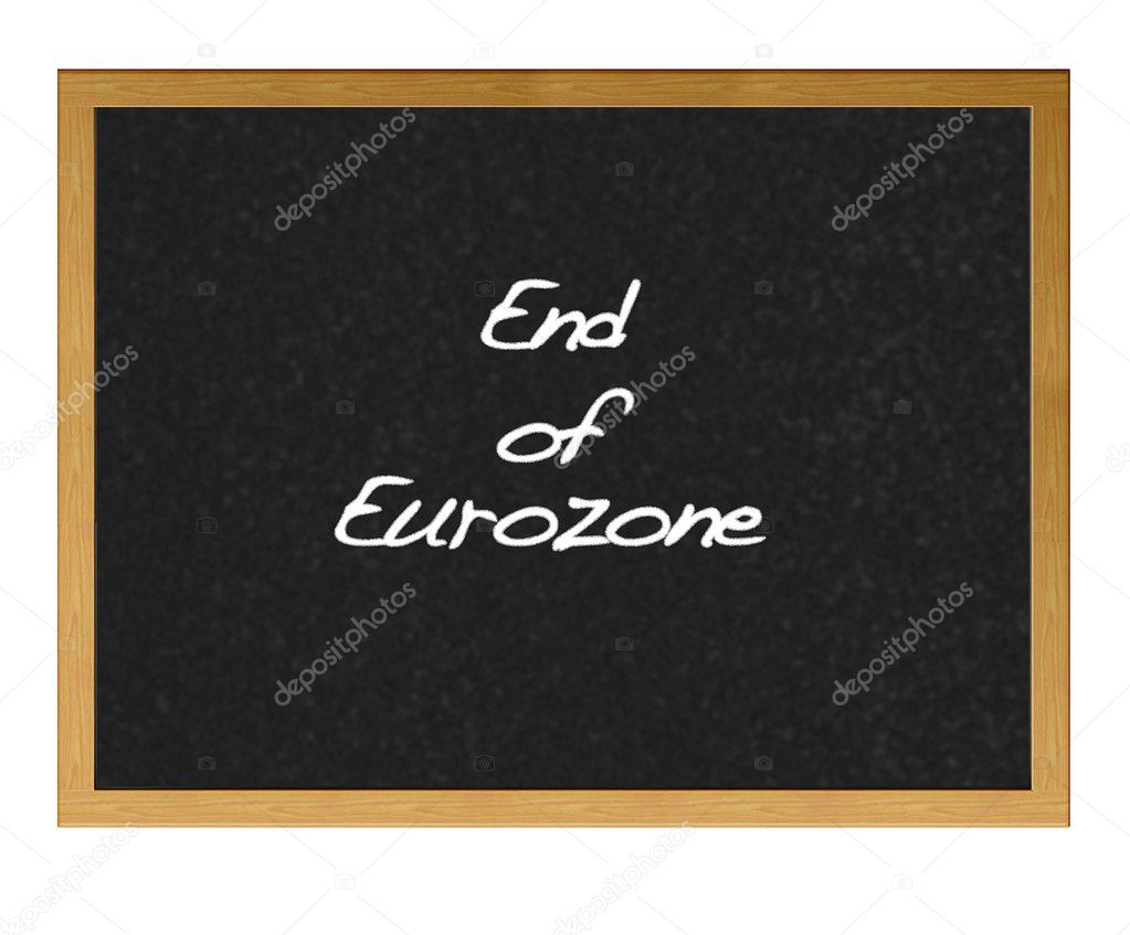 End of eurozone.
