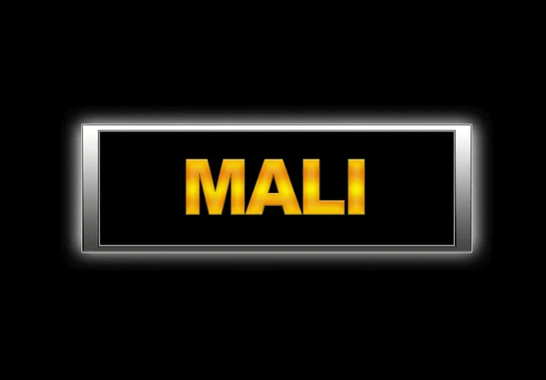 Σημάδι του Μάλι. — Φωτογραφία Αρχείου
