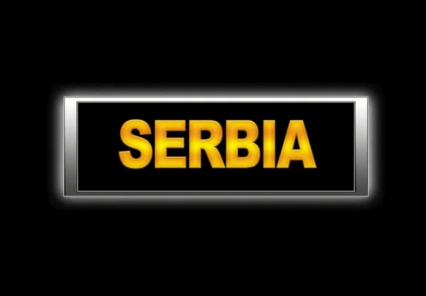 Serbien. — Stockfoto