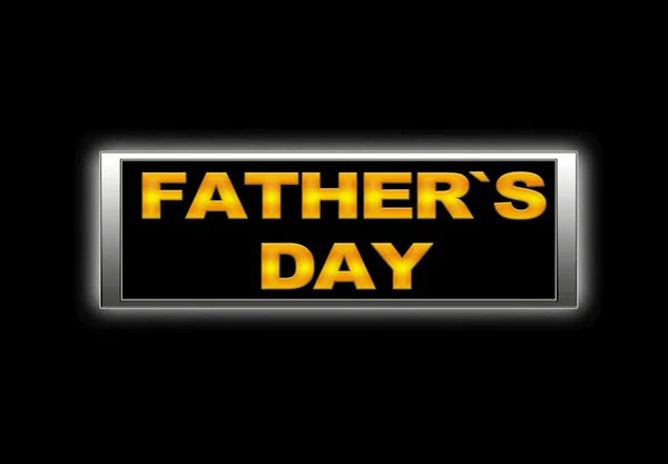 Father`s day. — Stock Photo, Image