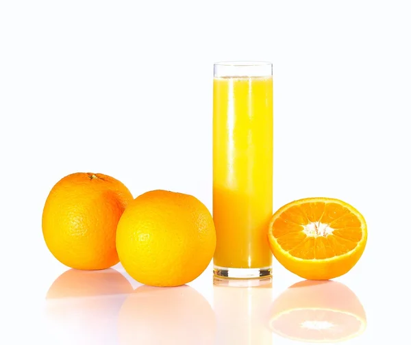Isolated orange juice. — Stock Photo, Image