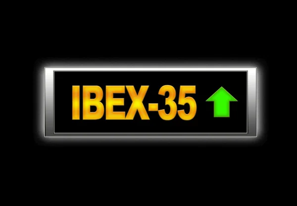 stock image Ibex 35.