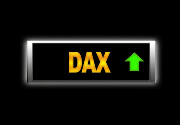 Dax positieve. — Stockfoto