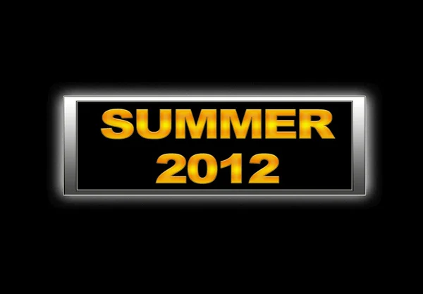 Лето 2012 . — стоковое фото