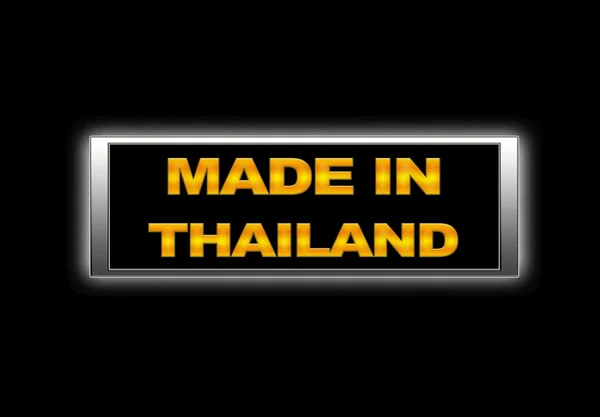 Vyrobeno v Thajsku. — Stock fotografie