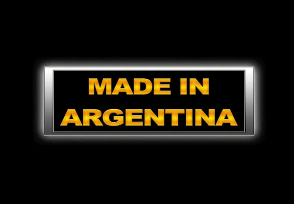 Made in Argentina. — Stock Photo, Image