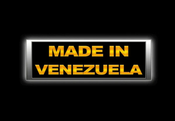 Tillverkad i Venezuela. — Stockfoto