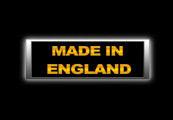 Made in England. — Stock Photo, Image