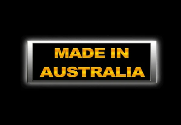 Made in Australia. — Stock Photo, Image