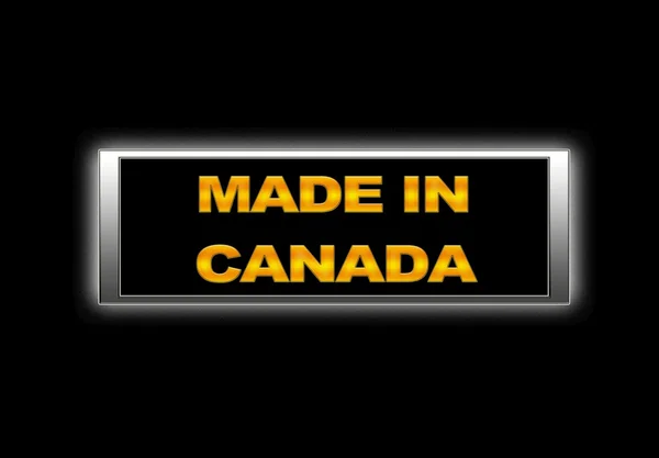 Made in Canada. — Stock Photo, Image