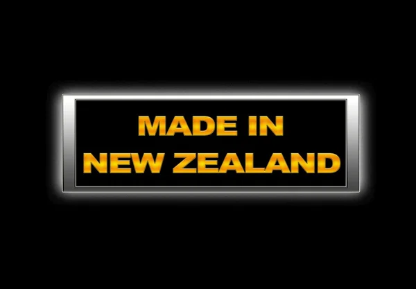 I Nya Zeeland在新西兰取得. — Stockfoto