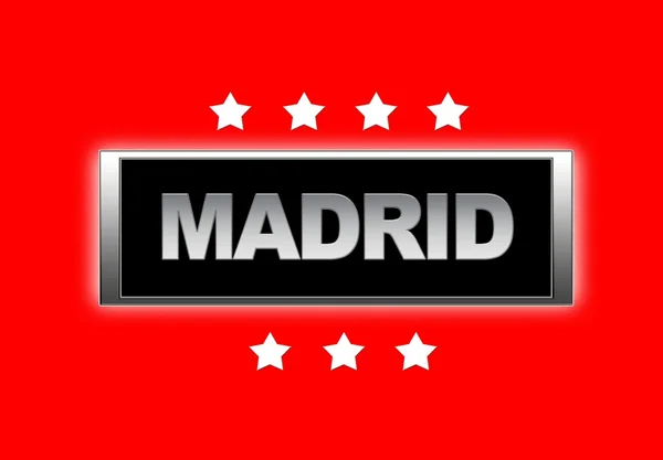 Madrid. — Stockfoto