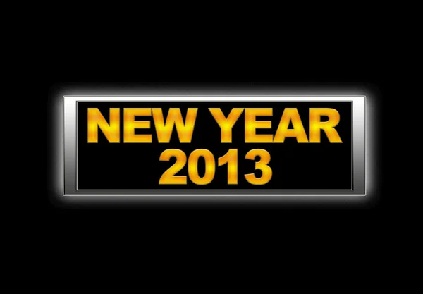 Anno nuovo 2013 . — Foto Stock
