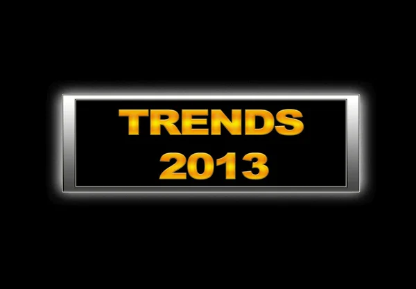 Trendy 2013. — Zdjęcie stockowe