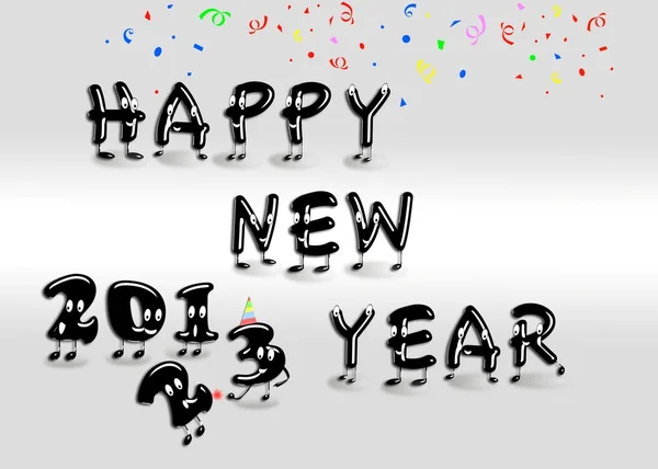 Šťastný nový rok 2013. — Stock fotografie
