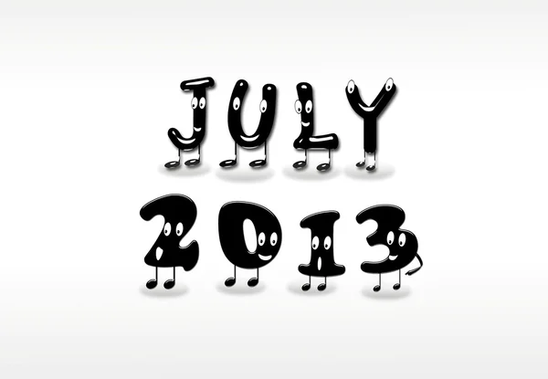 July 2013. — Stock Photo, Image