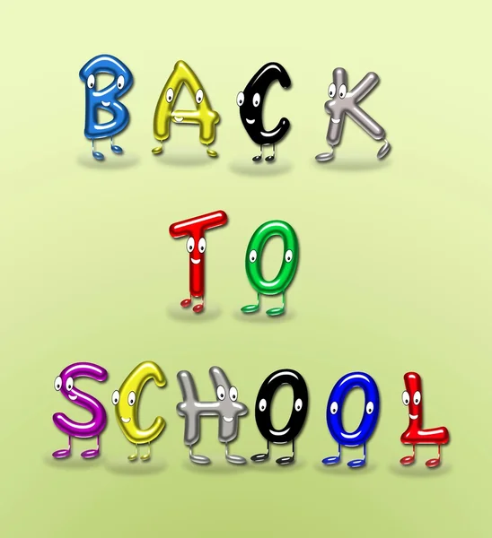 Torna a scuola. — Foto Stock