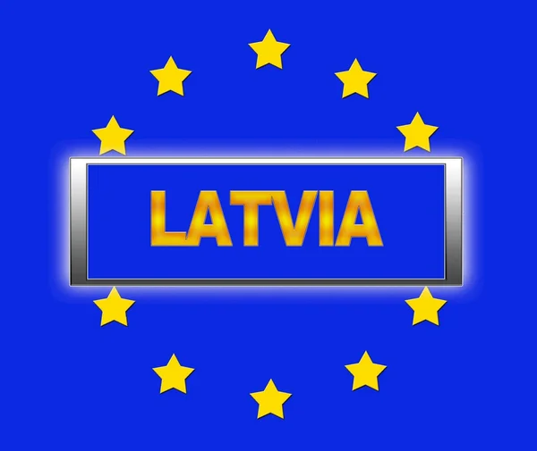 Lotyšsko. — Stock fotografie