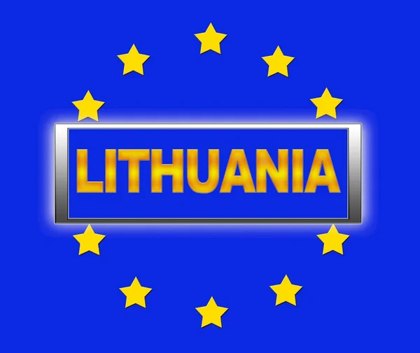 LITUANIA. — Foto de Stock