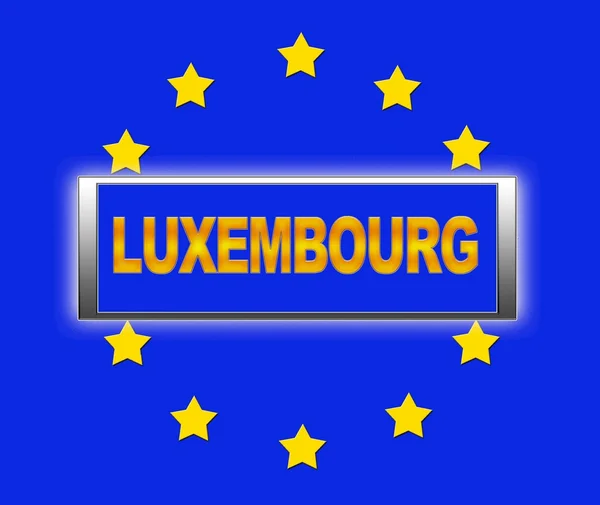 Luxemburg. — Stockfoto