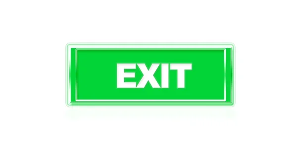 Exit sign. — Stock Photo, Image